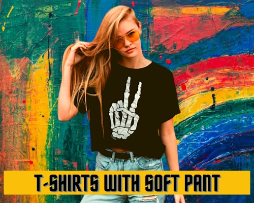 T-Shirts with Soft Pant for women